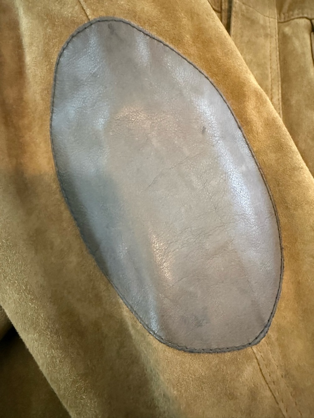 Gucci Suede Leather Field Jacket, Men’s Tan Brown Western, GUC, 0672 - Picture 11 of 16